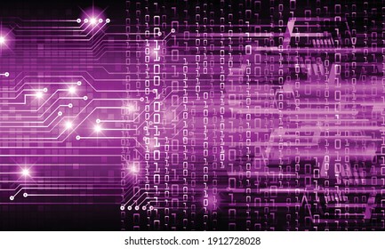 cyber circuit future technology concept background
