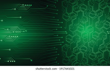 cyber circuit future technology concept background