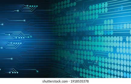 fondo de concepto de tecnología futura de circuito cibernético