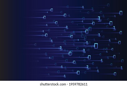 cyber circuit future technology concept background
