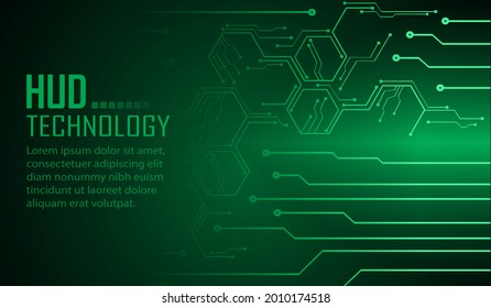 cyber circuit future technology concept background