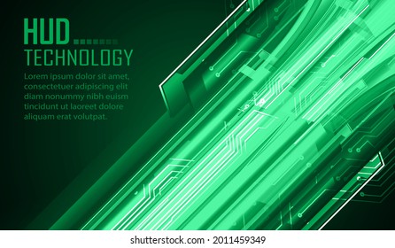 cyber circuit future technology concept background