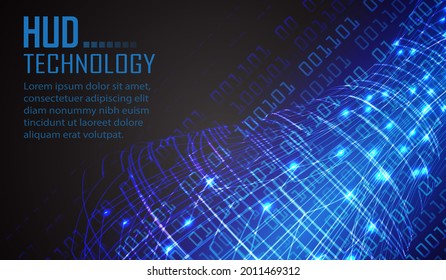 cyber circuit future technology concept background