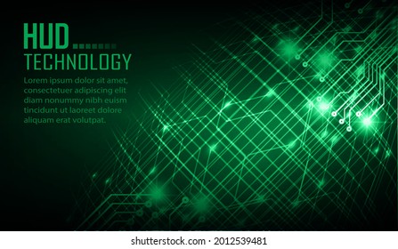 cyber circuit future technology concept background