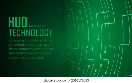 Cyberkreis-Technologie-Zukunftskonzept-Hintergrund