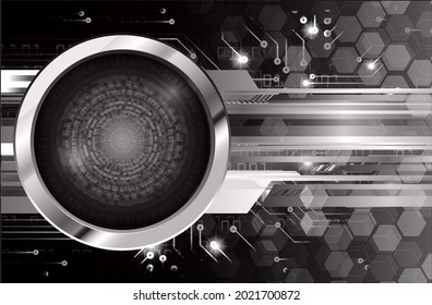 cyber circuit future technology concept background