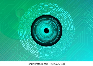 cyber circuit future technology concept background