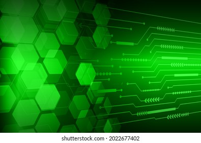 fondo de concepto de tecnología futura de circuito cibernético