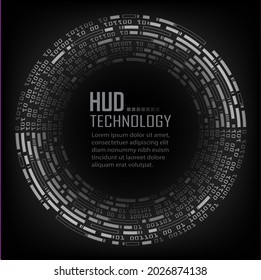 cyber circuit future technology concept background