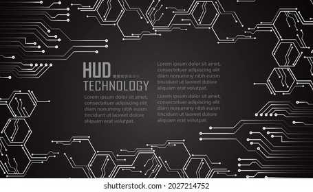 cyber circuit future technology concept background