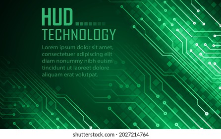 cyber circuit future technology concept background