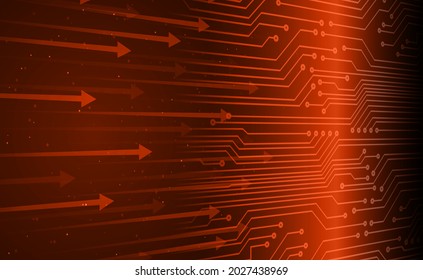 cyber circuit future technology concept background