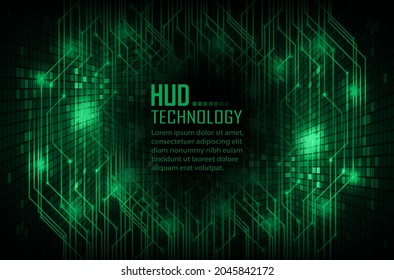 cyber circuit future technology concept background