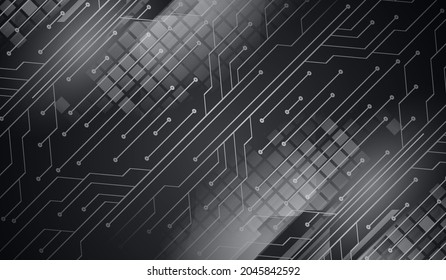 cyber circuit future technology concept background