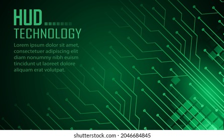cyber circuit future technology concept background