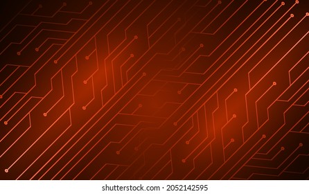 Cyberkreis-Technologie-Zukunftskonzept-Hintergrund