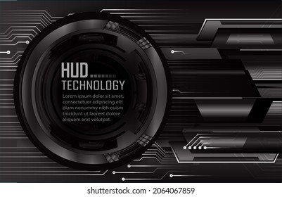 cyber circuit future technology concept background