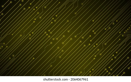 fondo de concepto de tecnología futura de circuito cibernético