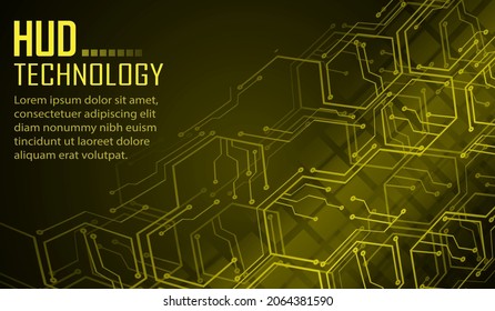 cyber circuit future technology concept background
