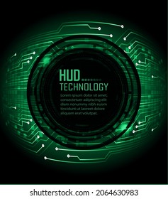 cyber circuit future technology concept background