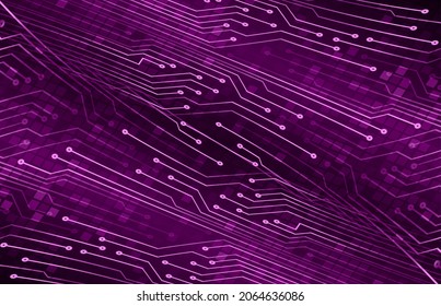 fondo de concepto de tecnología futura de circuito cibernético