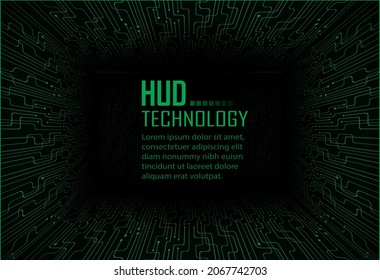 cyber circuit future technology concept background