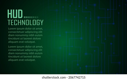 cyber circuit future technology concept background