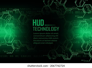 cyber circuit future technology concept background