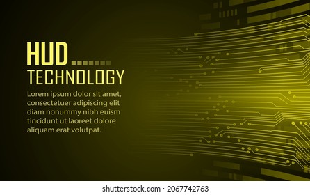 cyber circuit future technology concept background