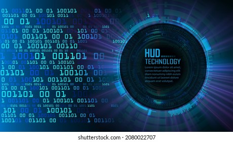cyber circuit future technology concept background