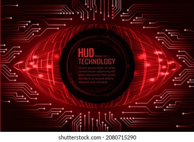 cyber circuit future technology concept background