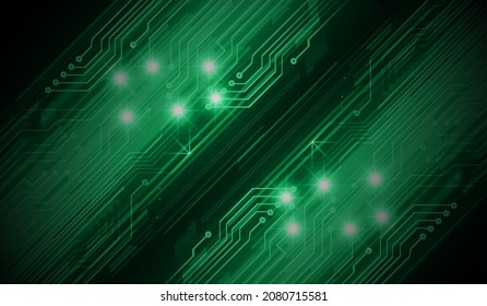 cyber circuit future technology concept background