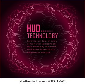cyber circuit future technology concept background