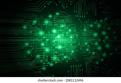 Cyberkreis-Technologie-Zukunftskonzept-Hintergrund