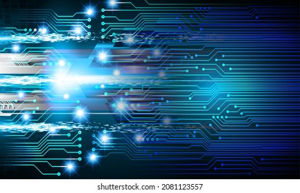 cyber circuit future technology concept background