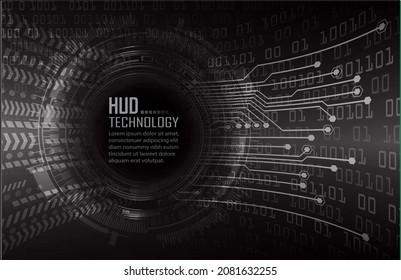 cyber circuit future technology concept background