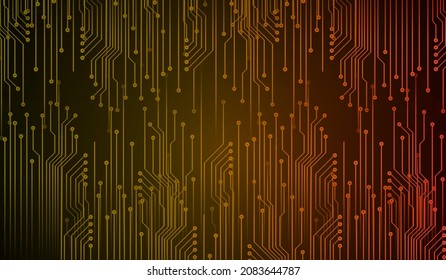 fondo de concepto de tecnología futura de circuito cibernético
