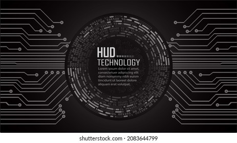 cyber circuit future technology concept background
