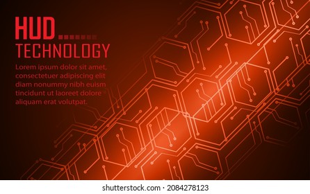 fondo de concepto de tecnología futura de circuito cibernético