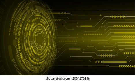 cyber circuit future technology concept background
