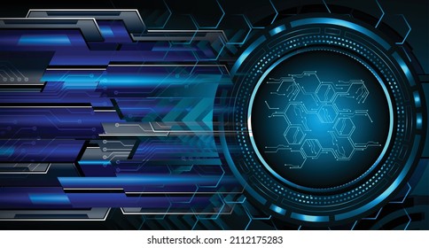 cyber circuit future technology concept background
