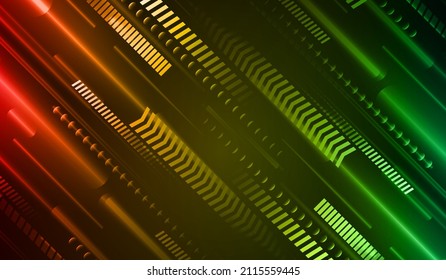 cyber circuit future technology concept background