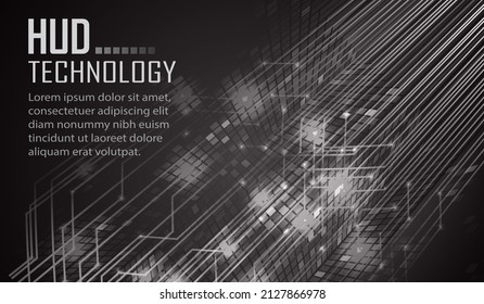 cyber circuit future technology concept background