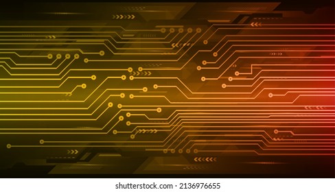 cyber circuit future technology concept background
