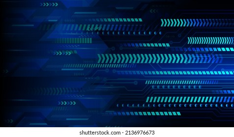 cyber circuit future technology concept background