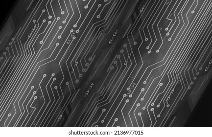 cyber circuit future technology concept background