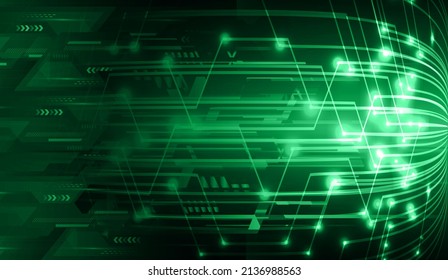 cyber circuit future technology concept background