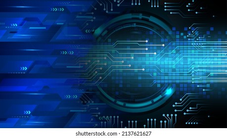 cyber circuit future technology concept background