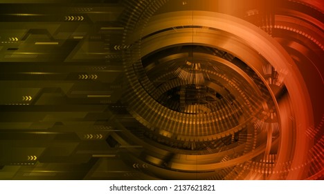 cyber circuit future technology concept background