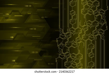 cyber circuit future technology concept background